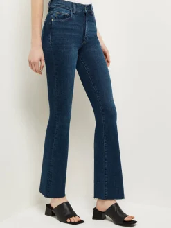 Bridget High-Rise Bootcut Jeans|Misook Hot