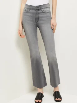 Bridget High-Rise Cropped Bootcut Jeans|Misook Fashion
