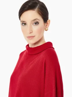 Cowl Neck Textured Knit Tunic|Misook Hot