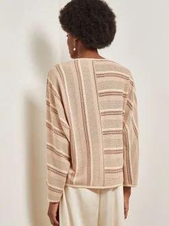 Dolman Sleeve Tunic - Multi-Stitch Soft Knit|Misook Discount