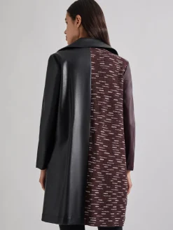 Heritage Fit Mixed Media Multi-Panel Topper|Misook Fashion