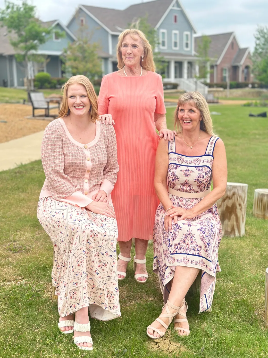 High-Low A-Line Dress - Soft Jacquard Knit|Misook Sale