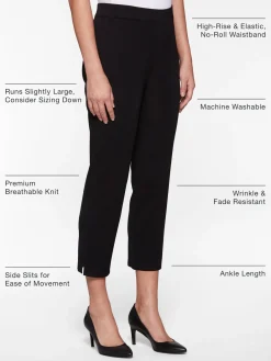 Knit Ankle Pant|Misook Discount