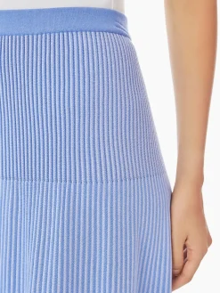 Multi-Stripe Soft Knit Midi Skirt|Misook Discount