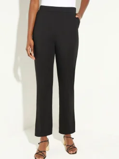 Ponte Straight Leg Pant|Misook Fashion