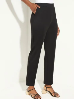 Ponte Straight Leg Pant|Misook Fashion
