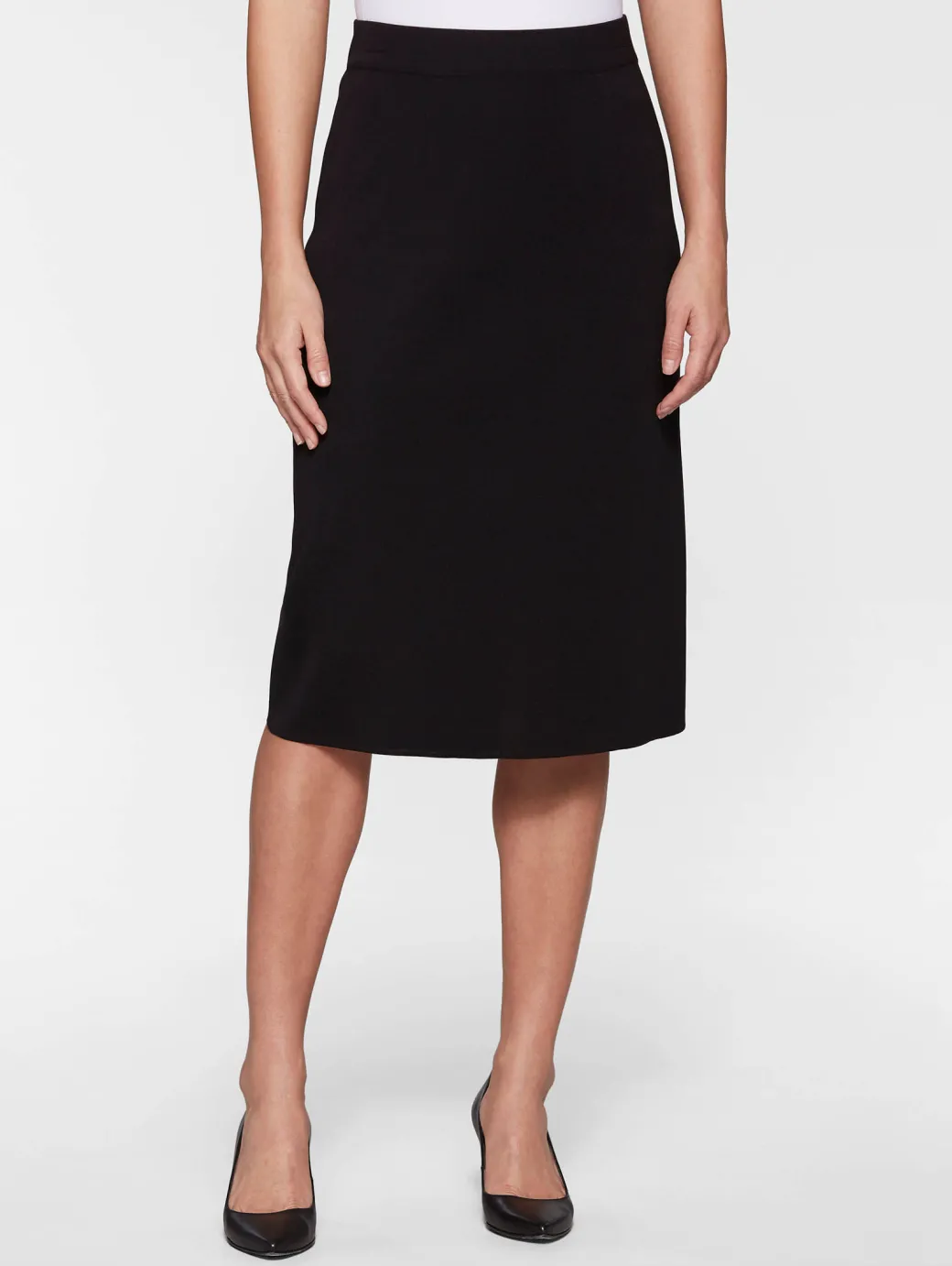 27" Straight Knit Skirt - Knit Pencil Skirt ||Misook Fashion