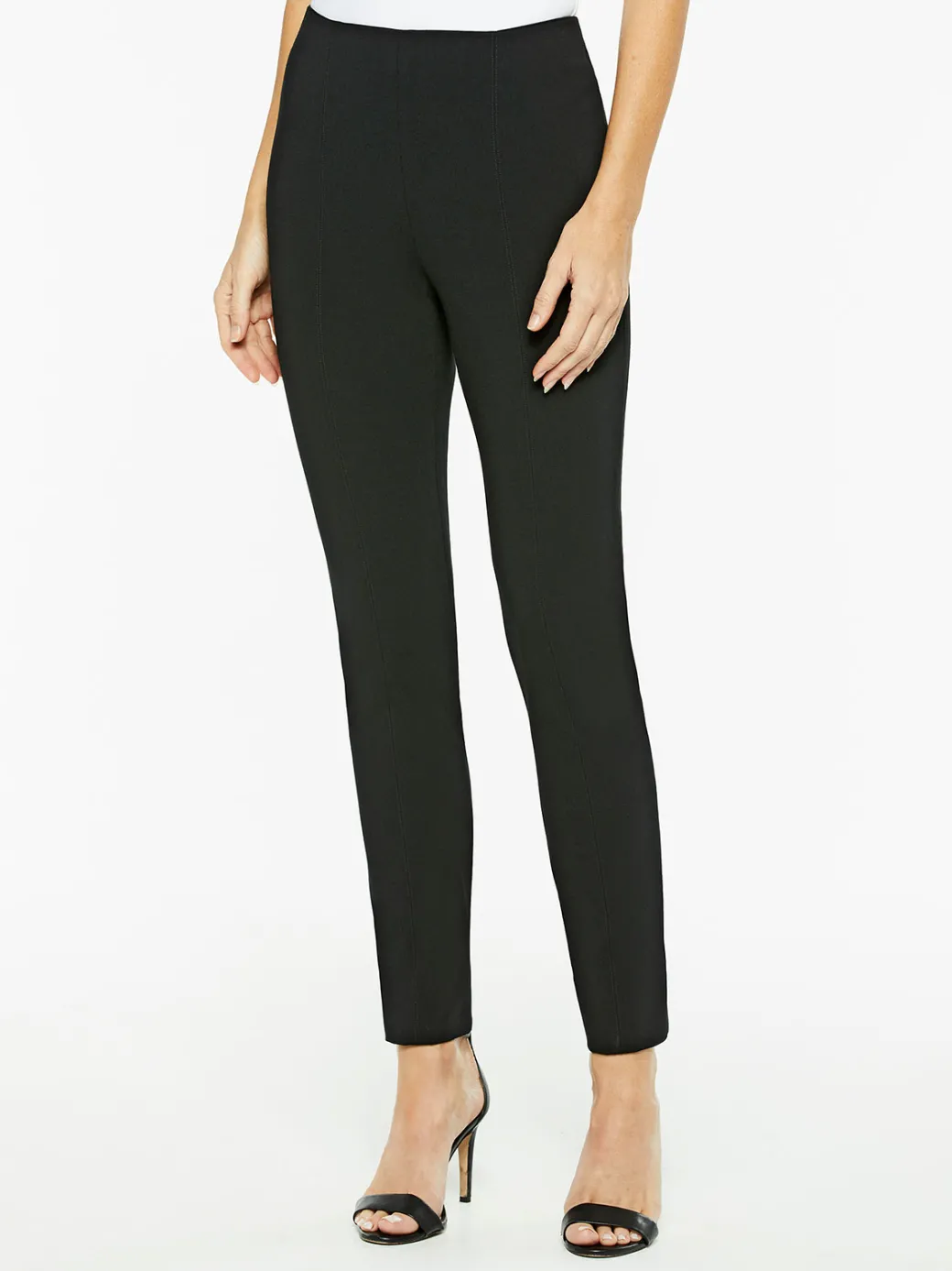 Seasonless Ponte Pull-on Pant in|Misook Best