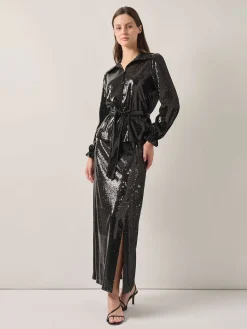 Sequin Novelty Woven Blouse|Misook Discount