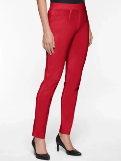 Slim Leg Knit Pant|Misook Fashion