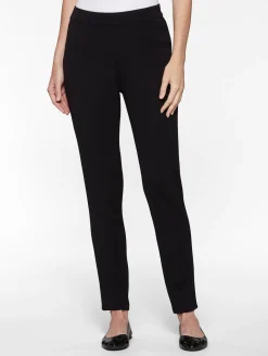 Slim Leg Knit Pant|Misook Sale