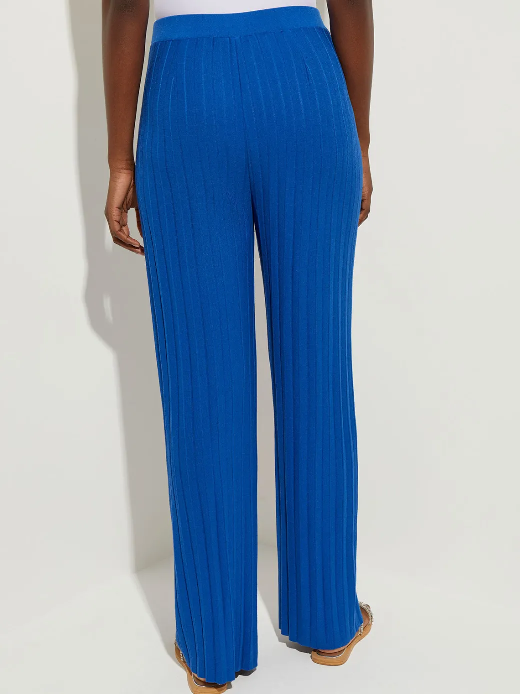 Soft Ribbed Knit Wide Leg Pant|Misook Fashion