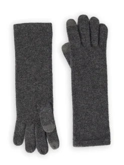 Tech Touch Long Cashmere Gloves|Misook Fashion