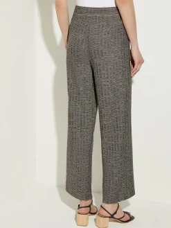 Tweed Wide Leg Knit Pants|Misook Hot