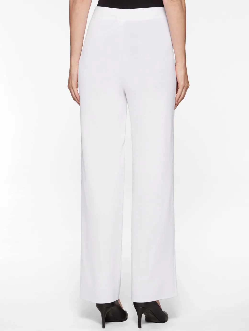 Wide Leg Knit Pant|Misook Hot